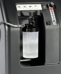 Image showing a Leak Proof Oxygen Bubble Humidifier Bottle With Multi Thread Lid And 500 Ml Translucent Jar No Aluminum Fittings