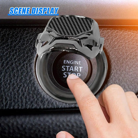 Dope Car Engine Start Button Cover Made From Zinc Alloy Anti Scratch Shield Universal Push Start Ignition Button Protector