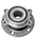 Front view of Wheel Hub And Bearing Assembly Replacement For Audi And Volkswagen Models Including A3 Q3 TT Beetle Jetta GTI Passat