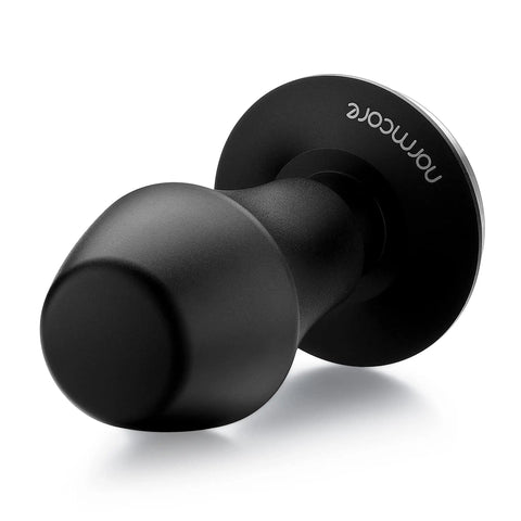 45.5mm Spring Loaded Coffee Tamper V4 For Flair Pro And Pro 2 Espresso Machines With 304 Stainless Flat Base Ergonomic Black Anodized Aluminum Handle For Consistent Precise Tamping