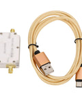 Wideband LNA Amplifier 10MHz To 6GHz With 30dB Gain And Low Noise For Radio Gear, DC 5V, SMA Female Connector, USB cable