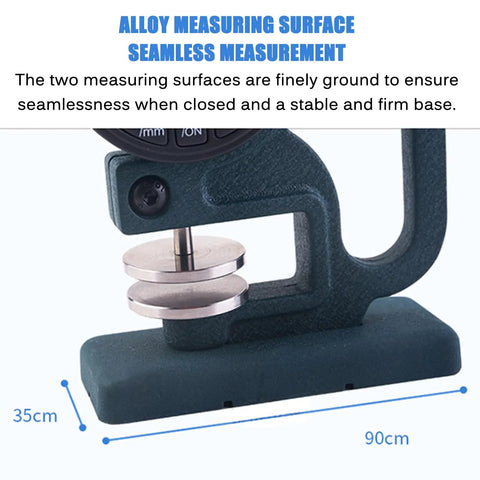 Workhorse Thickness Gauge For Sponge, Paper, Cardboard And Foam Rubber Sheets with 35cm height and 90cm width.