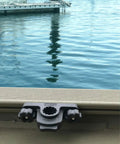 90 Degree Boat Track System Rod Holder For Versatrack Lund Sport Track Ranger Lowe Gunnel Mount No Fuss Install And Move 360 Degree Rotating Base UV Stabilized Fiberglass Reinforced Polymer Quick Adjustment For Fishing Rods mounted on boat track