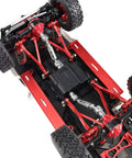 Heavy Duty Aluminum Alloy RC Linkage Kit For 1/16 Scale Model Vehicles With High Strength Damping System Links shown from above.