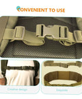 Go-To Adjustable Chest Straps For Backpacks Quick Release Outdoor Gear For Hiking And Camping close-up and usage