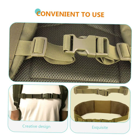 Go-To Adjustable Chest Straps For Backpacks Quick Release Outdoor Gear For Hiking And Camping close-up and usage