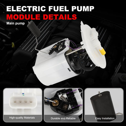 Electric Fuel Pump Module Assembly With Sending Unit For Jeep Grand Cherokee And Dodge Durango 2011 2012 2013 2014 2015 V6 3.6L Left And Right Plug And Play Replacement Part