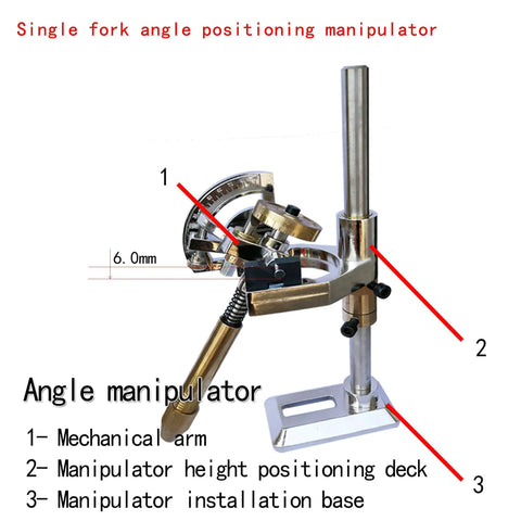 No Sweat Setup Meets Slick Precision In This 96 Tooth Gem Faceting Indexing Wheel With Adjustable Single Fork Angle Manipulator.