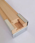 Give Your Furniture A Major Glow Up With These Bulletproof Center Mount Drawer Slides Featuring Heavy Duty Steel Runners And Smooth Natural Wood Glides For A Seamless Dresser Replacement Set Of Four showing wooden glides with steel ends.