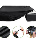 Extra Large Patio Table Cover For 10 To 12 Seat Rectangular Set Heavy Duty Waterproof Outdoor Cover with clips and fabric details