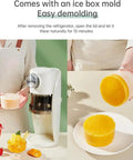Game Changer Countertop Ice Maker Machine delivers fast crushed ice with easy demolding of ice block from mold.