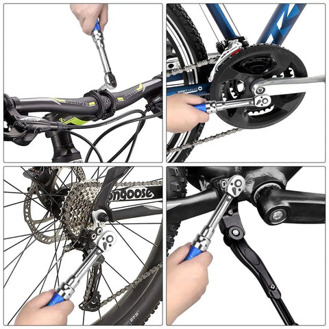 Using Bike Torque Wrench Set One Quarter Inch Drive 2 To 24 Nm Micro Adjustable on bike components for precise maintenance