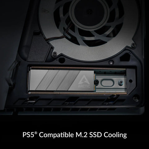 M2 Pro Heatsink Cooler For M.2 2280 SSDs, Crazy Good Cooling And Solid Heat Dissipation For PC And PS5, Stops Throttling And Keeps Your SSD Running Fast And Smooth. installed on M.2 2280 SSD in PS5