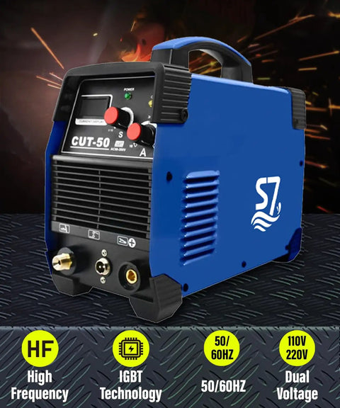 Go-To Dual Voltage Plasma Cutter With LED Display, 110 Volt And 220 Volt Compatibility, Clean Steel Cuts Up To One Half Inch, Lightweight PT31 Torch, Easy Setup For DIY Enthusiasts And Home Workshops