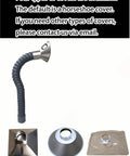 360 Degree Adjustable Fume Extractor For Welding And Soldering, Flexible Smoke Extraction Arm With 7.9 Inch Hood, multiple covers