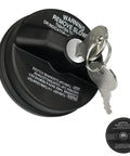 Locking Gas Cap With Key For Fuel Tank Fits Toyota 4Runner Chevy Camaro Honda CRV Infiniti Replaces 77300 47020 Durable ABS Plastic With Tight Rubber Seal For Weatherproof Security