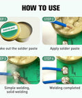 Step-by-step instructions for using No Clean Lead Free Solder Flux Paste 100g Pro Grade For Precision Electronics Repair Two Boxes