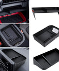 Toyota RAV4 Center Console Organizer Upgrade, Armrest Storage Tray And Dash Tray 3 Pieces, Fits 2019-2025 Models, Car Accessories