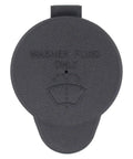 Top view of a black washer fluid reservoir cap labeled 'Washer Fluid Only' for Toyota Camry 1994 to 2006, Tacoma, Avalon, ES300.