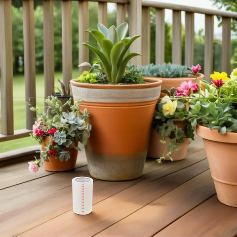 Enjoy Zero Sweat Fixes And Keep Your Greenhouse Sealed Tight Through Any Change With Heavy Duty BOPP Waterproof Patch Tape For Plastic Sheeting Repair Needs in a garden with flower pots.