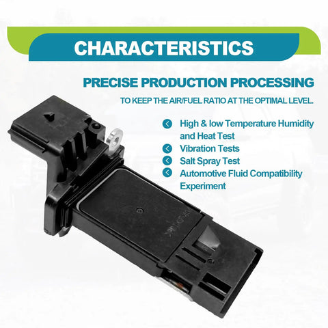 Mass Air Flow Sensor Replacement For Buick Cadillac Chevy GMC Vehicles 2012 To 2022 Plug And Play Easy Install OE 23262343