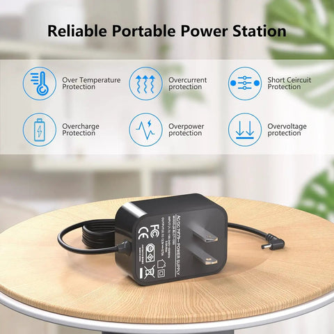 Charger For Shark Vacmop VM200 VM190 VM20026 VC200 UM200 UM205 VC205 10.8V Lithium Ion Battery on table