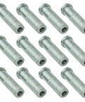 12 Pack Archery Field Points 100 to 200 Grain Five Sixteenth Inch Screw In Arrow Tips, CNC Machined, stainless steel, for bows