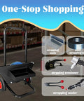Beefy Bluing Steel Strapping Coil 3/4 Inch Wide 0.020 Inch Thick 2150 Feet 1800 Lbs Break Strength Heavy Duty in warehouse