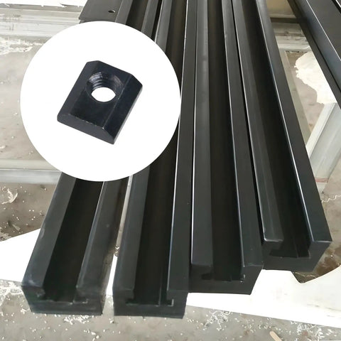 20 Pieces 5/16-18 Hammer Head T Nut For T Slot Track Galvanized Carbon Steel Sliding Nuts For Aluminum Extrusion 15 Series 4040