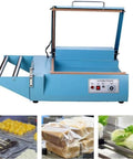 FLTRGO Impulse Heat Sealer Shrink Wrap Machine With Adjustable Timer L-Bar Design for sealing and cutting food and toys.