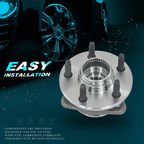 Front Wheel Hub And Bearing Assembly 515026x2 5 Lug For Ford Ranger 1998 1999 2000 And Mazda B3000 B4000 With ABS