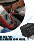12V 5 Pin Fuel Pump Relay for Ford F-150, Explorer, Expedition, Transit - Heavy-Duty Automotive Relay Pack for a Stable Ride-Ready Electrical System, Fast Start, 40A Load, 2 Pack OE Style Replacement, plug-in relay test