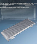 40k Transmission Oil Cooler Kit For Heavy Duty Van, Light Truck, RV And Towing, Low Pressure Drop, 40000 GVW, Replaces 47391