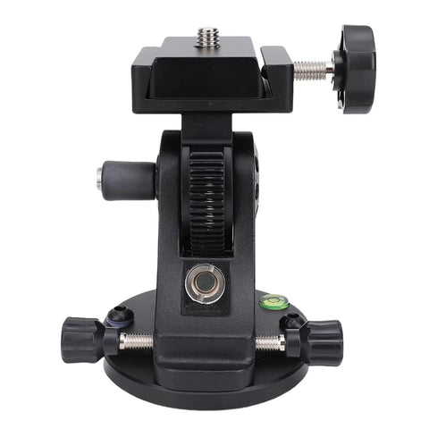 Latitude Adjustment Seat For Telescope Mount With Three Eighths Inch Thread, Angled Base From Zero To Ninety Degrees, front view