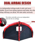 Handheld Inflatable Surfing Wing For Water Sports And Kite Surfing Portable Foldable Wind Wing For Adults With dual airbag design