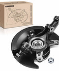 Front Right Steering Knuckle And Wheel Bearing Hub Assembly For Honda Civic 2001 2002 1.7L Passenger Side Direct Replacement