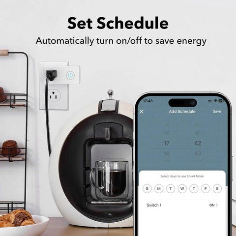 2 Pack WiFi Heavy Duty Smart Plug Outlet No Hub Required With Timer Function Hands Free Voice Control Works With Alexa And Google