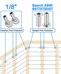Diagram showing 40 Pack T316 Marine Grade Stainless Steel 30 Degree Beveled Cable Railing Sleeves for wood posts details.
