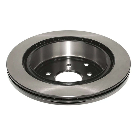 Front view of Electrophoretic Coated Rear Vented Brake Rotor with Superior Salt Spray Resistance and Corrosion Protection.