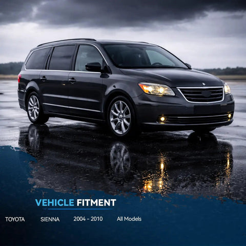 Beefed Up Front End Suspension Kit For Toyota Sienna 2004 2005 2006 2007 2008 2009 2010 10 Piece Set With Front Lower Control Arms Ball Joints Sway Bars Outer And Inner Tie Rods And Boots on Toyota Sienna 2004-2010