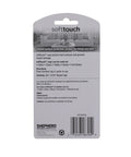 Back packaging of Square Furniture Caster Cups For Carpet And Hard Floors 1-13/16 Inch Clear Pack Of 4 Protect Carpeting