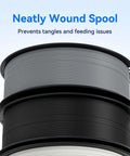 Neatly wound spools of 1.75mm PLA Filament Bundle 2kg for 3D Printing Ultra Precise Plus Minus 0.02mm Dimensional Accuracy No Tangling Strong Bonding