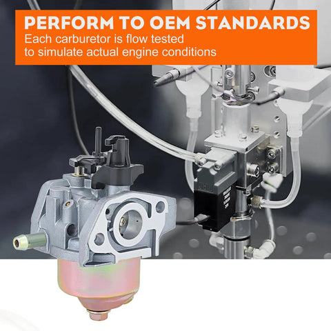 ST100 Carburetor Kit 951-14423 All In One Replacement in testing setup to ensure OEM standards