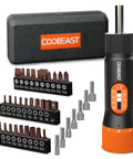 38 Piece Torque Screwdriver Set With 10-70 In-Lb Range, Includes S2 Bits, Sockets, And Storage Case for versatile tool use