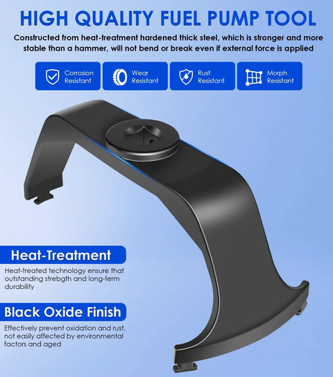Fuel Tank Lock Ring Tool For Fuel Pump Senders Removal And Install, Universal Replacement Kit For Chrysler Dodge Ford Chevy