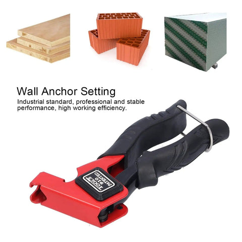 Alloy Steel Wall Anchor Setting Tool With Ergonomic Grip Rivet Gun for fast precise expansion anchor installation on surfaces