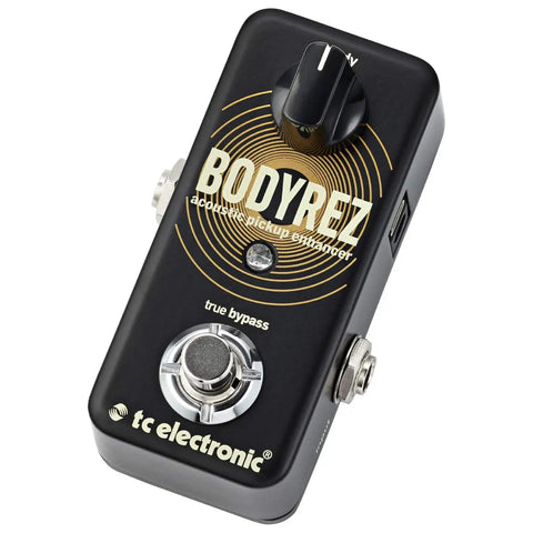 Ultra Compact Acoustic Guitar Pickup Enhancer Pedal Delivers Studio Quality Tone With Built In Feedback Suppression And Natural Resonance