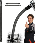 Half Inch Flexible Shaft Extension Extender For Tight Spaces Reach Bar showcased with a mechanic giving thumbs up.