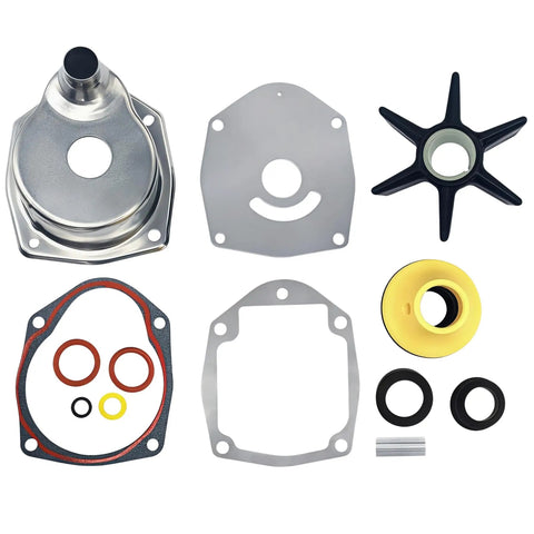 Water Pump Impeller Kit For MerCruiser Alpha One Gen 2 Stern Drives And Mercury Marine 200HP 225HP 250HP Outboard Direct Fit Replacement 817275Q05 Sierra 183147 Oem Grade