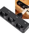 Shop-Ready Pro Grade Aluminum Round Planer And Dowel Jig Kit For Woodworking, Alloy Cutters with 8mm 10mm 12mm dowel fitting